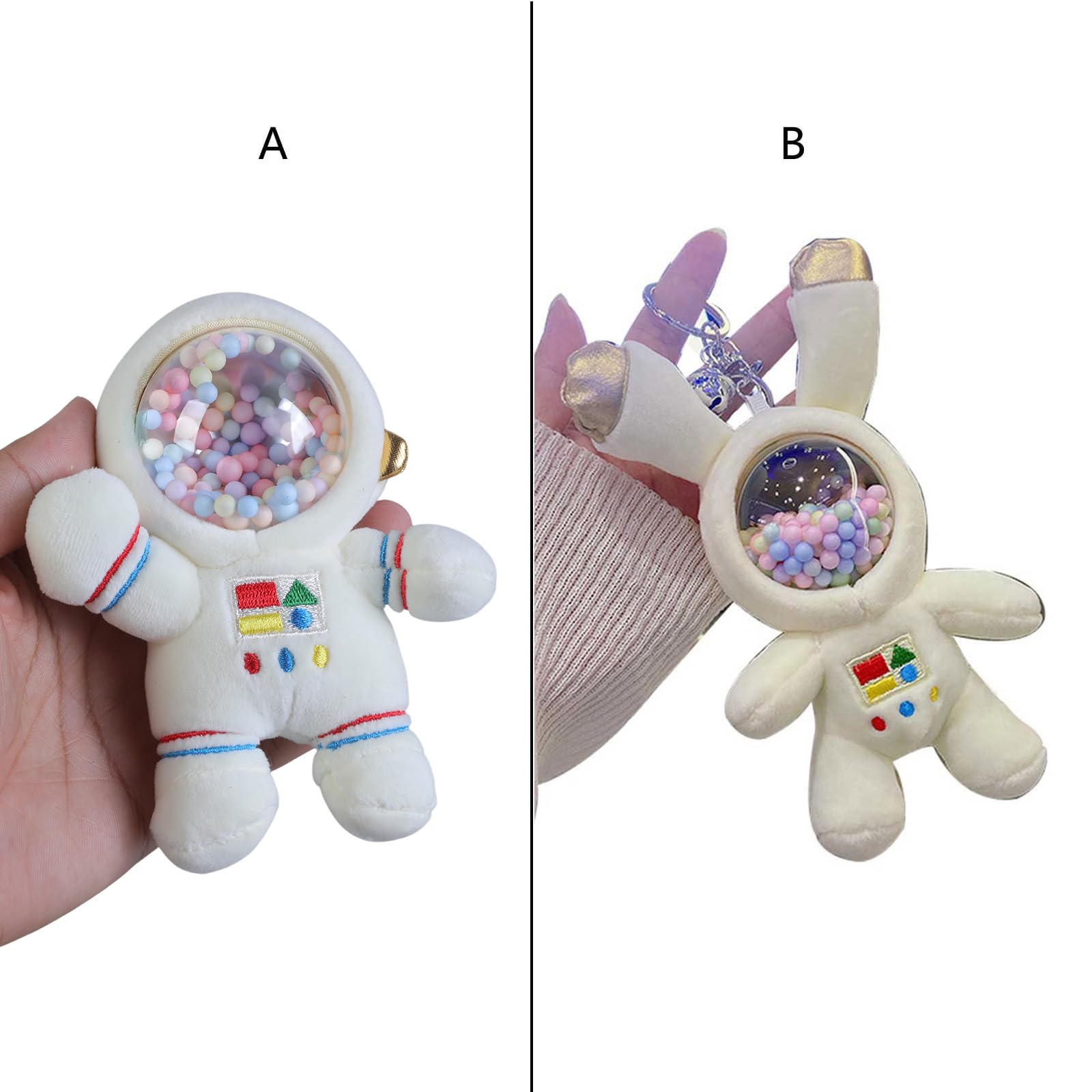 SANGXIU Plush Astronaut Keychain Astronaut Space For Men Female Anime Car Accessories School Bag Charm Adult Child