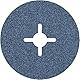 Bosch 1x PRO Steel R574 Fiberscheibe für kleine Winkelschleifer (für Stahl, Stahl, Ø 125 mm, Körnung 60, Professional Zubehör Kleiner Winkelschleifer)