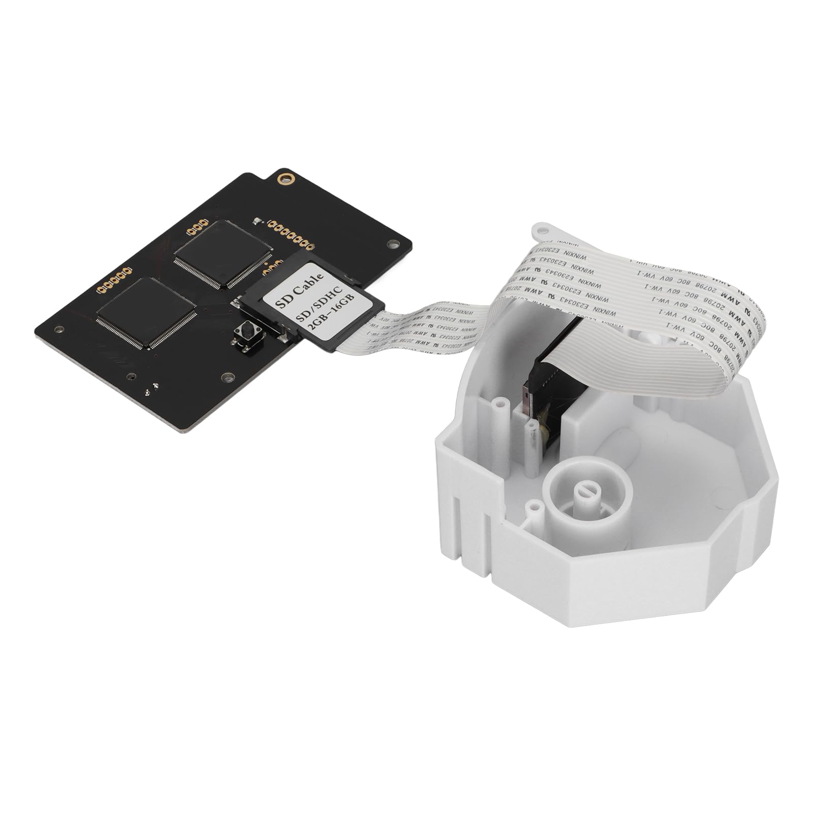 Scheda di Simulazione unità Ottica V5.5 con Scatola per Schede di Espansione per Console Dreamcast Materiale Robusto Ad Alta compatibilità per gli Appassionati di Giochi (#3)