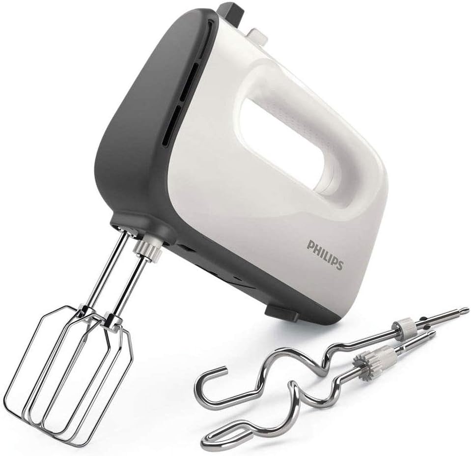 Versuni Philips Viva Collection HR3741/00 – Blender (Hand Blender, 1.2 m, Buttons, China, 2 year (s), White)