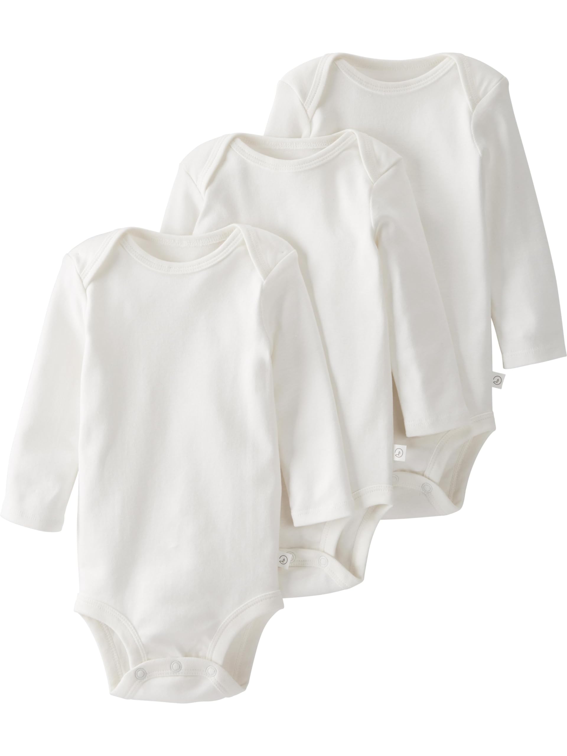 little planet by carters Baby 3-pack Long Sleeve Bodysuits Made With Organic Cotton