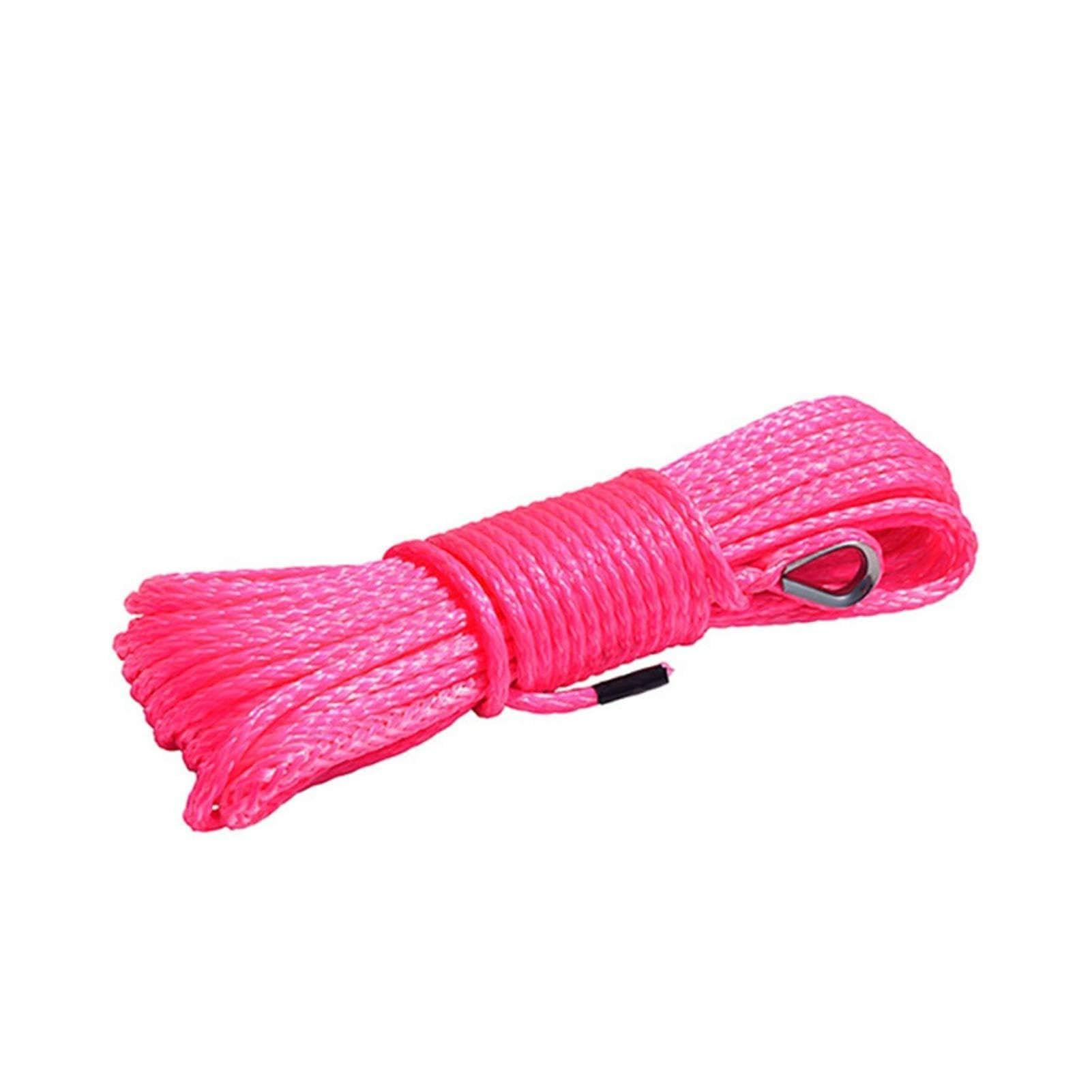 Winch Rope, 5MM*15M 4MM*15M ATV Winch Rope,Synthetic, Accessories,Boat Cable