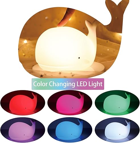 Miniatura 41 de ZKLiLi Luz nocturna, lindas luces de guardería para gatos, lámpara recargable por USB, luz nocturna, regalo de cumpleaños, Navidad, con blanco