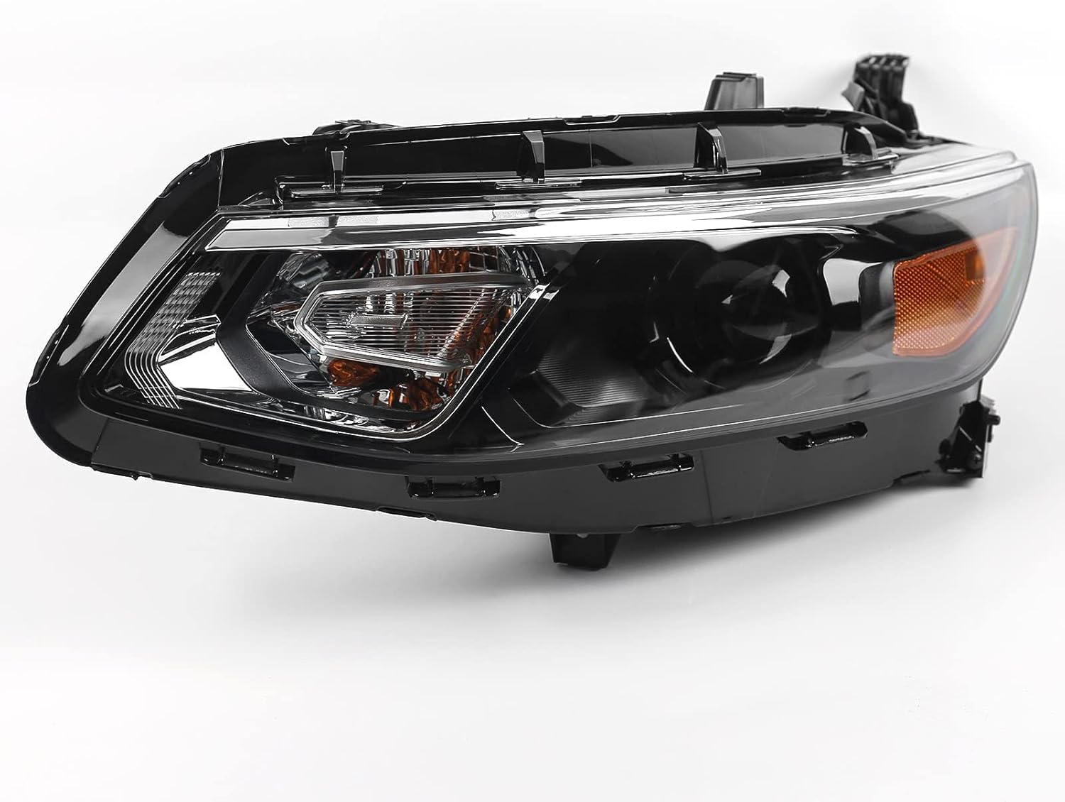 FIONE - For Chevy Malibu Headlight Assembly 2016-2018 Replacement Halogen Headlamp Projector Left Driver Side 84585119 GM2502426
