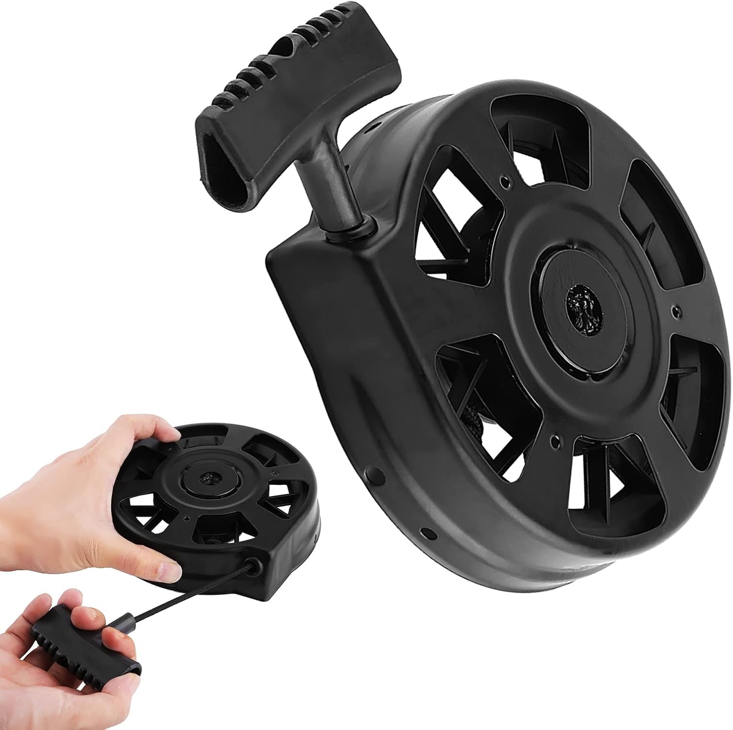 Tecumseh Starter, Starter Pull Start Assembly for Tecumseh 590702 590739 590637 LEV100 LEV105 LEV115 LEV120 LEV195 OVRM60 OVRM65 OVRM105 OVRM120 TVS90 TVS115 TVS120 TVS600 VLV60