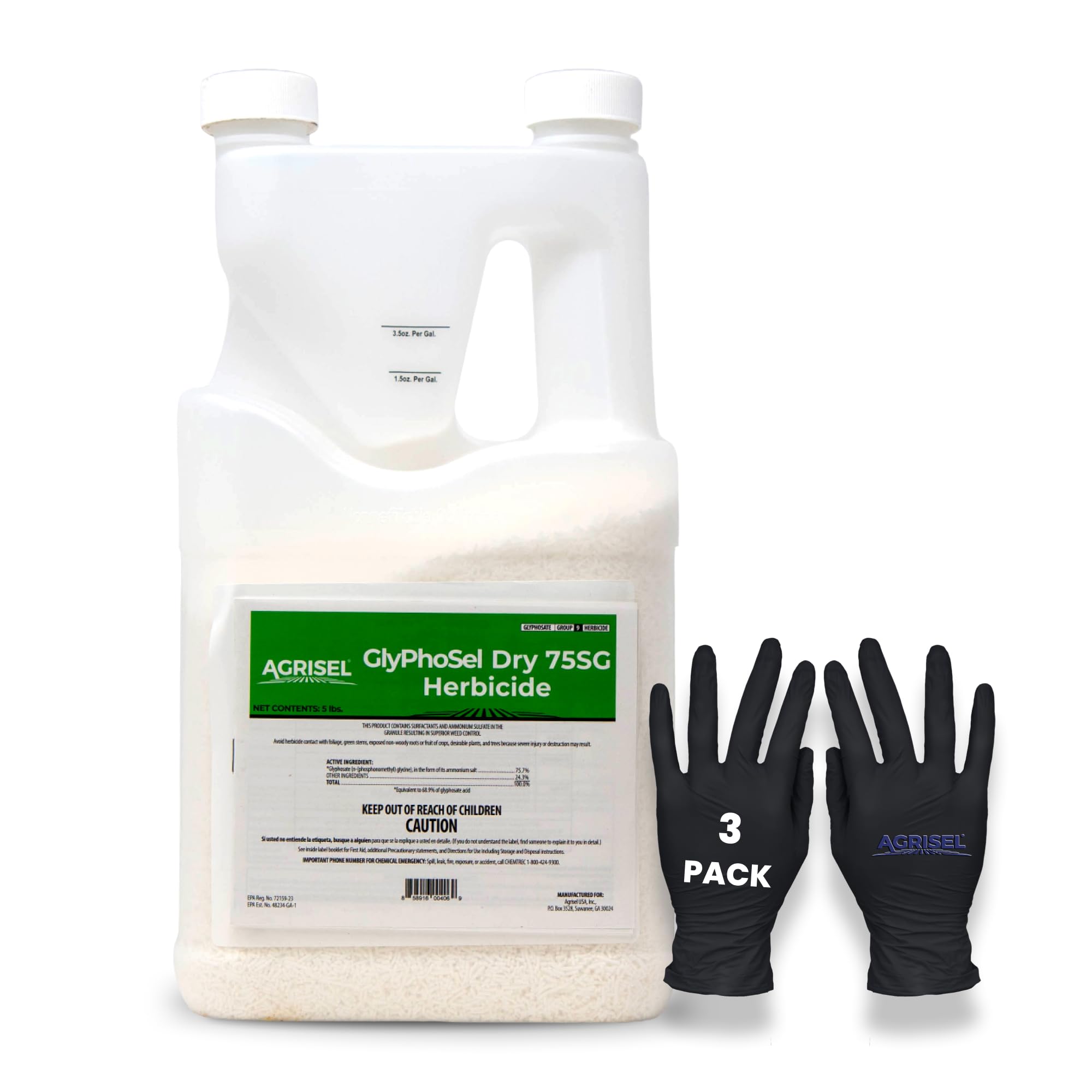 Agrileo Amazon.com : Agrisel GlyPhoSel Pro Dry Weed Killer, Fast-Acting