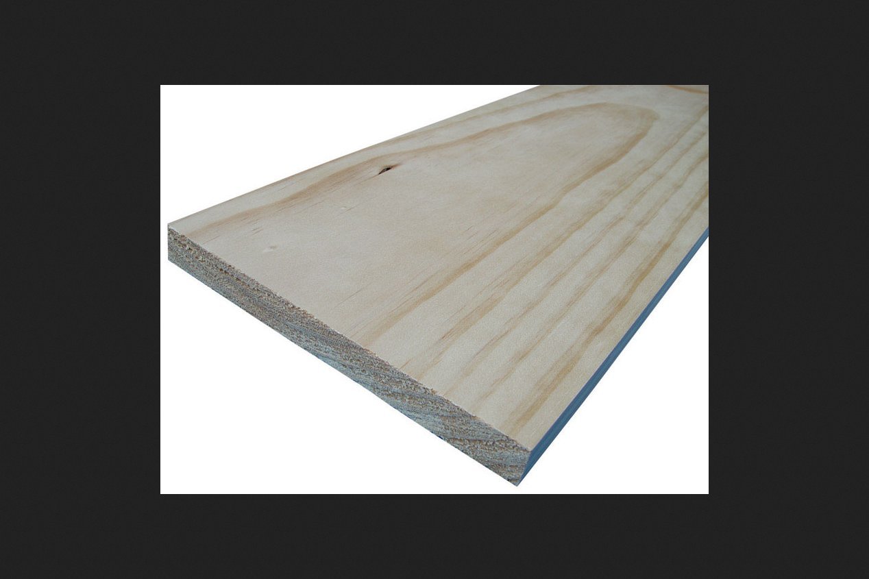Manufacturers Direct Q1X12-20048C 4' L x 12" W x 1" T, Pine 4-Sided Sanded Common Board