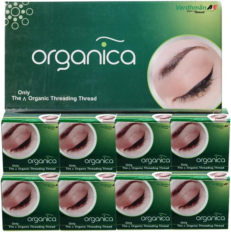 Organica Eyebrow Thread Box of 8 Spools