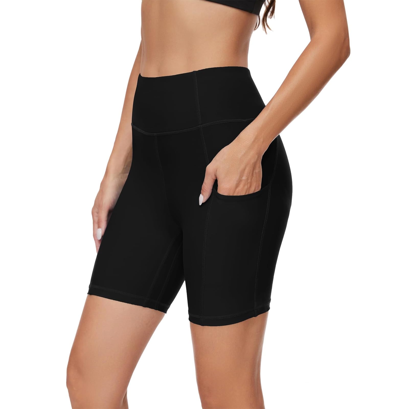 Runmeihe Traje de baño de cintura alta con control de abdomen, parte inferior de bikini menstrual, a prueba de fugas, traje de baño impermeable para adolescentes, niñas y mujeres