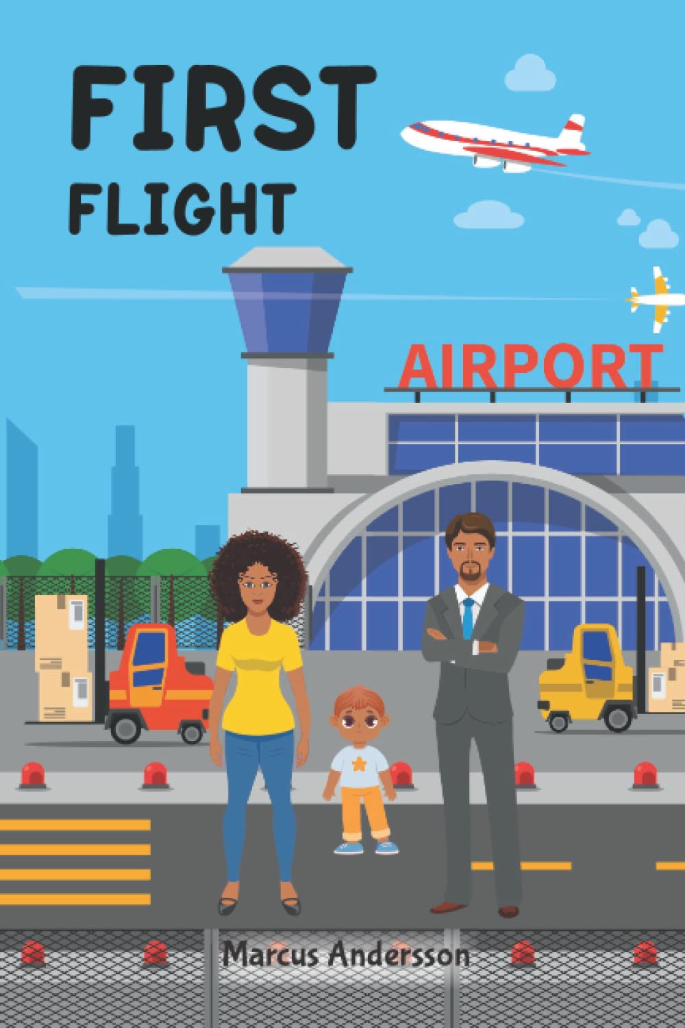 First Flight: My first flight airplane ride family trip for toddlers traveling