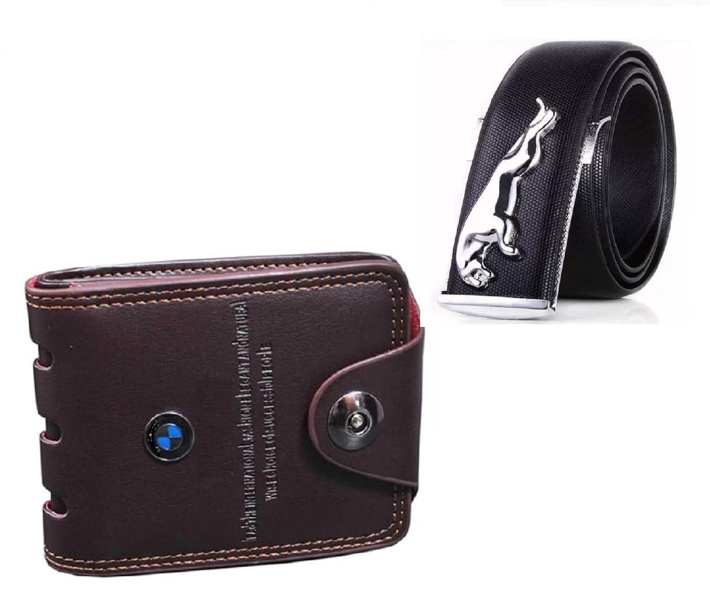 darkleatheris Men's Artificial Leather belt s& Wallets-picture-58