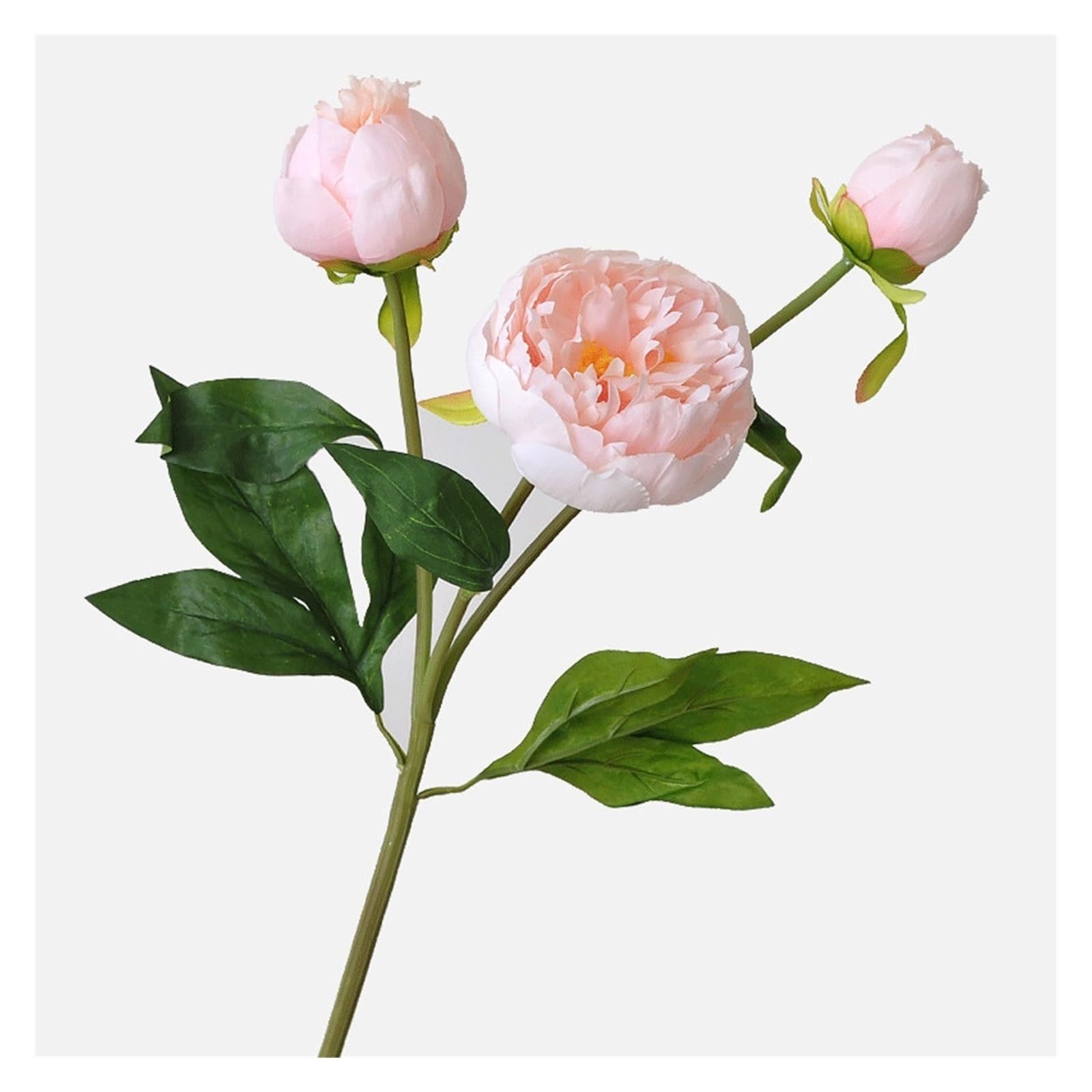 Fleur de pivoine simulée pour composer un bouquet de mariage sans flétrissement