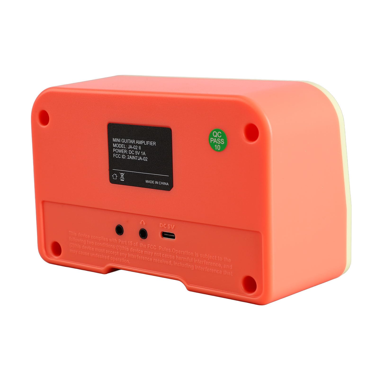 Altoparlante Amplificatore per Chitarra, Interfaccia AUX Amplificatore per Chitarra BT5.0, Segnale Stabile, Portatile, Buona qualità del Suono, Ricaricabile per Suonare (PINK)