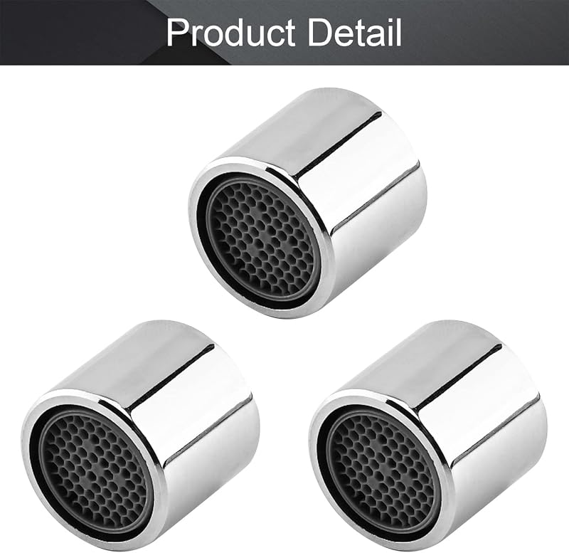 MroMax 18mm Csaptelep Perlátor 3 darabos Univerzális Réz Csapszűrő Fürdőszoba Konyha Mosdó Cserealkatrész