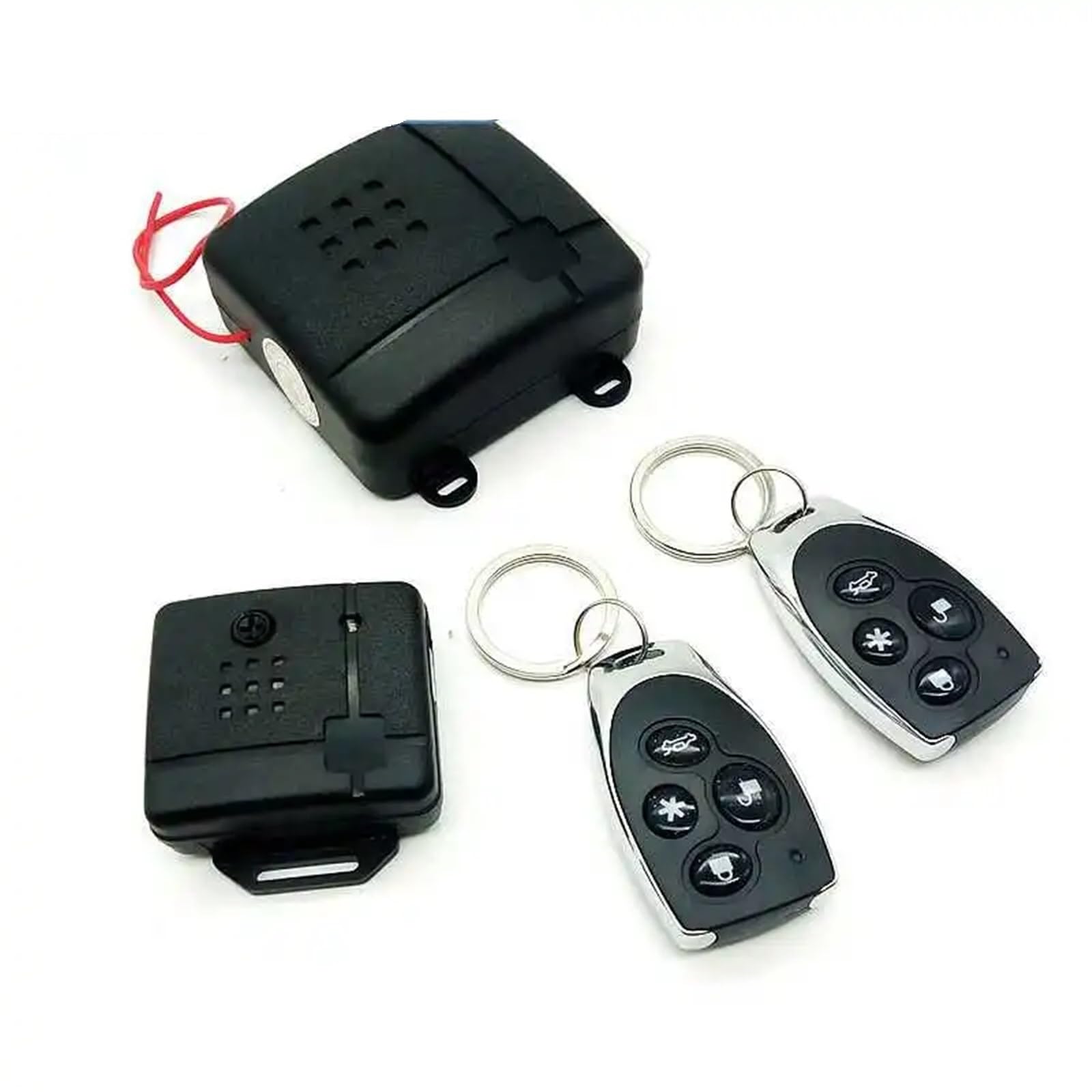 Sistemas de Alarma universales for Coche, Kit Central Remoto, Cerradura Puerta, Sistema Entrada sin Llave for vehículo con Controladores remotos Fácil instalación y Amplia compatibilidad