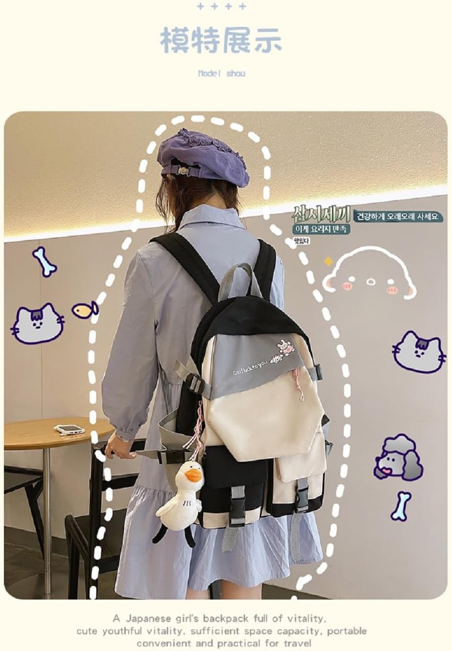 ISaikoy Anime Fire Force Backpack Bookbag Shinra Kusakabe Daypack Satchel School Bag Laptop Bag Color 1