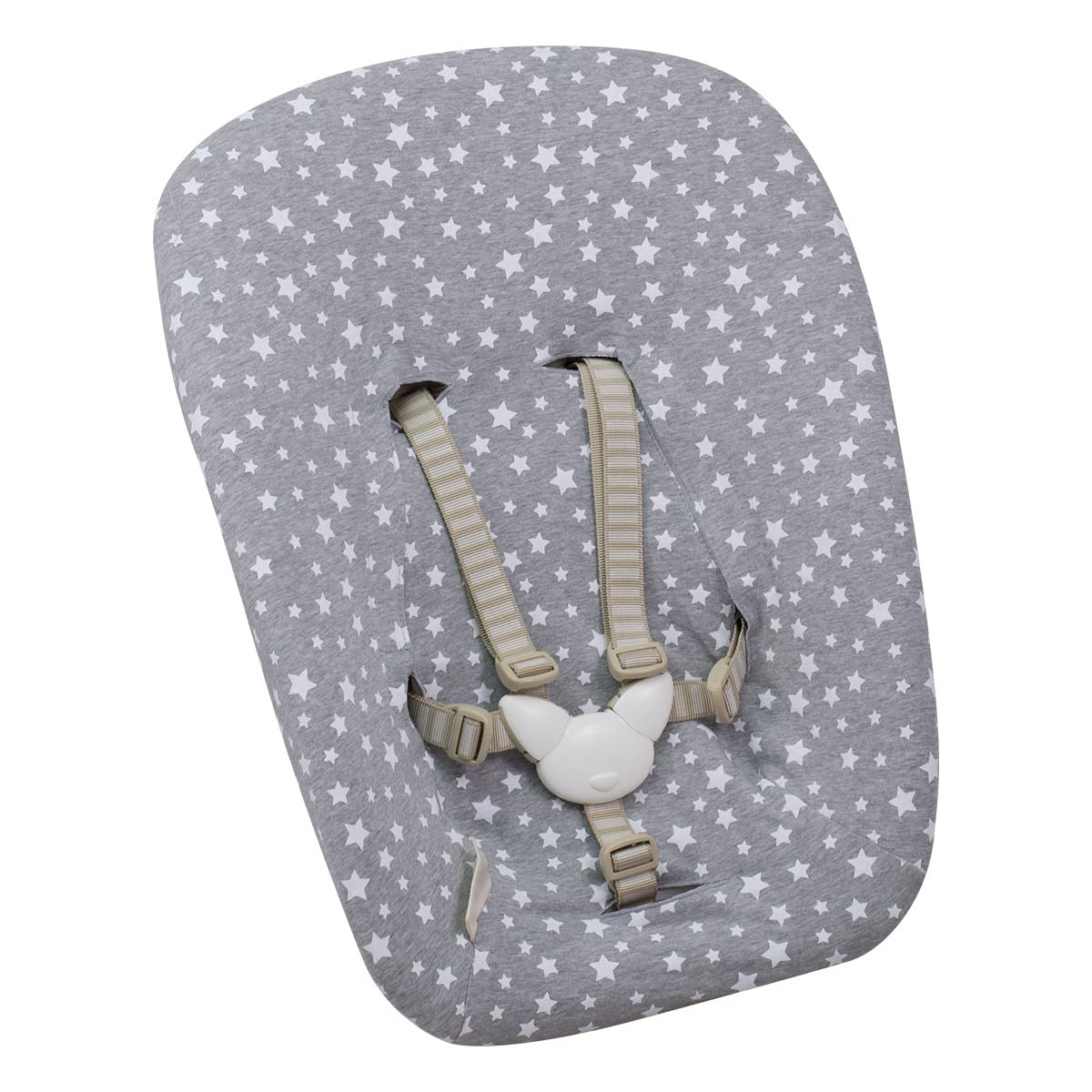 JYOKO KIDS Bezug kompatibel mit Stokke Newborn (White Star)