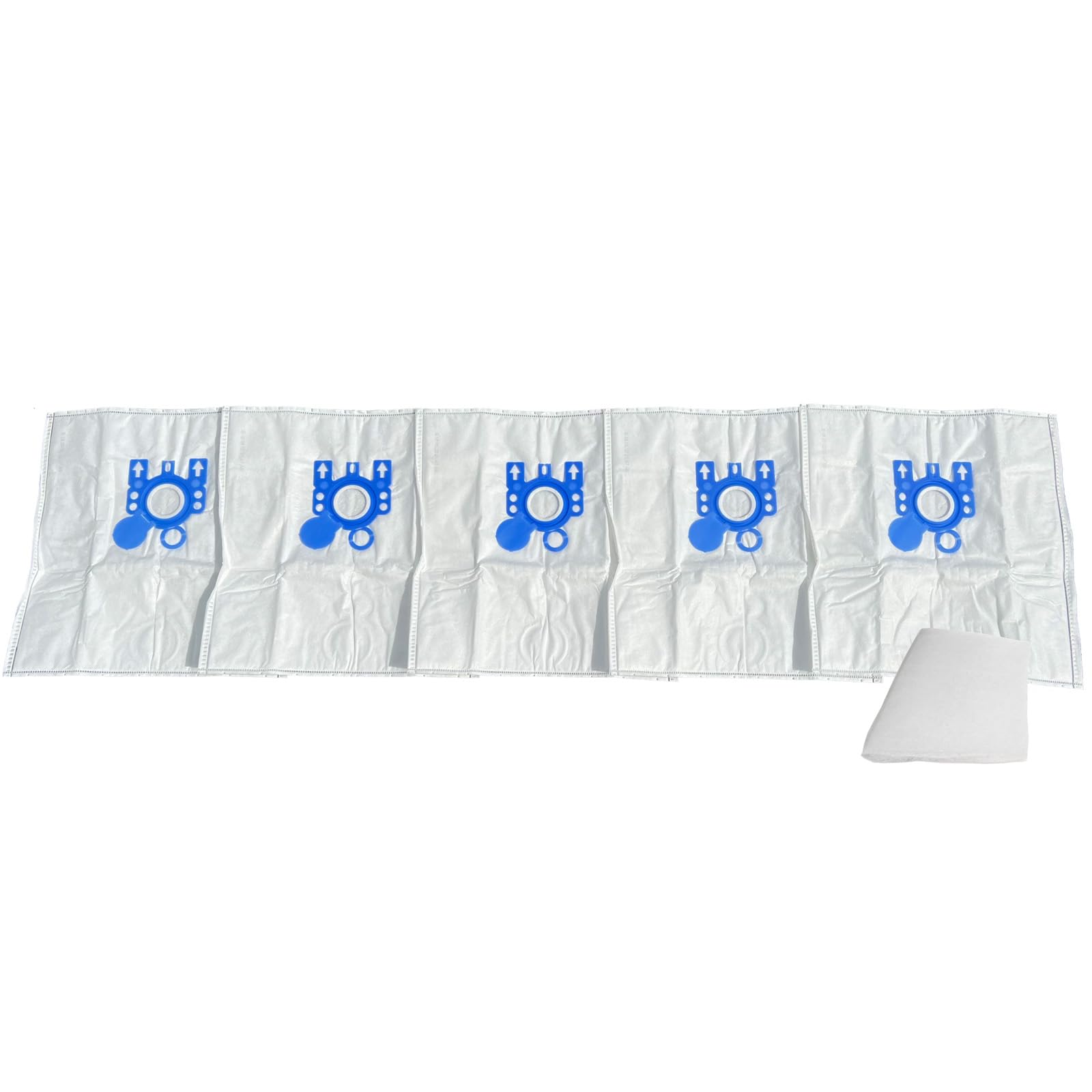 5 sacchetti premium per aspirapolvere compatibili con Miele S 2120