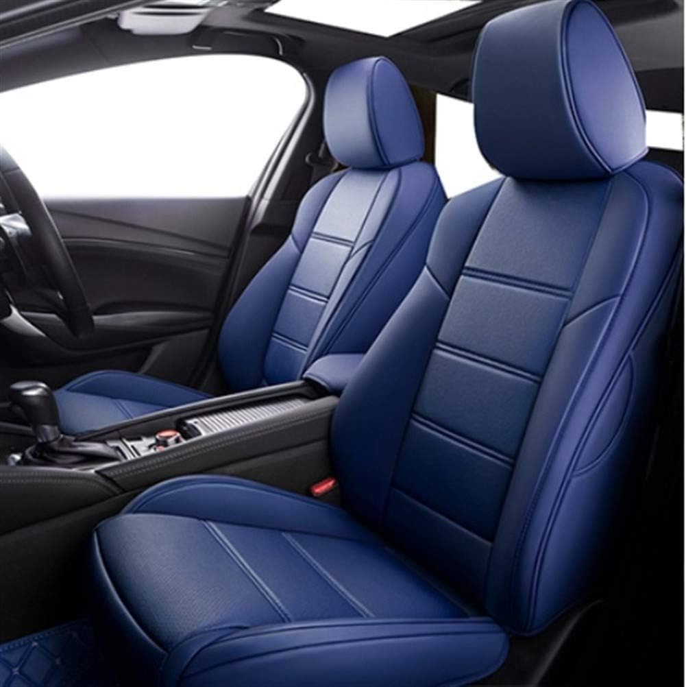 Yanjianhon 適切な代替品 通気性の革カーシートカバーフルセットフロント リア自動車シートクッションプロテクターvwゴルフ4 5フォルクスワーゲンポロ6r 9nパサートb5 オーバーのアイテム取扱 B6 ティグアン Name Standard Blue 置換 All Color