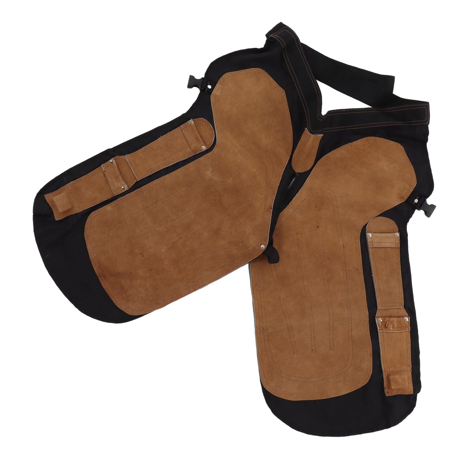 CHICIRIS Grembiule da Maniscalco in Pelle Bovina con Cintura Regolabile, Resistente all'Usura e Durevole, Design Facile da Usare, per Capo da Maniscalco, Imbracatura Dimensioni del Prodotto