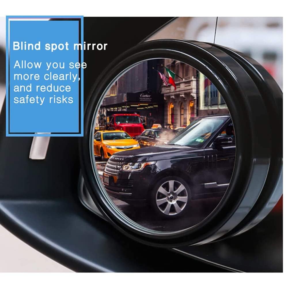 MOIKOTLR Rétroviseurs D'angle Mort Pour Peugeot 3008 / 5008 GT Line 2016-2024 - 2 Pièces, Rotation 360° - 7