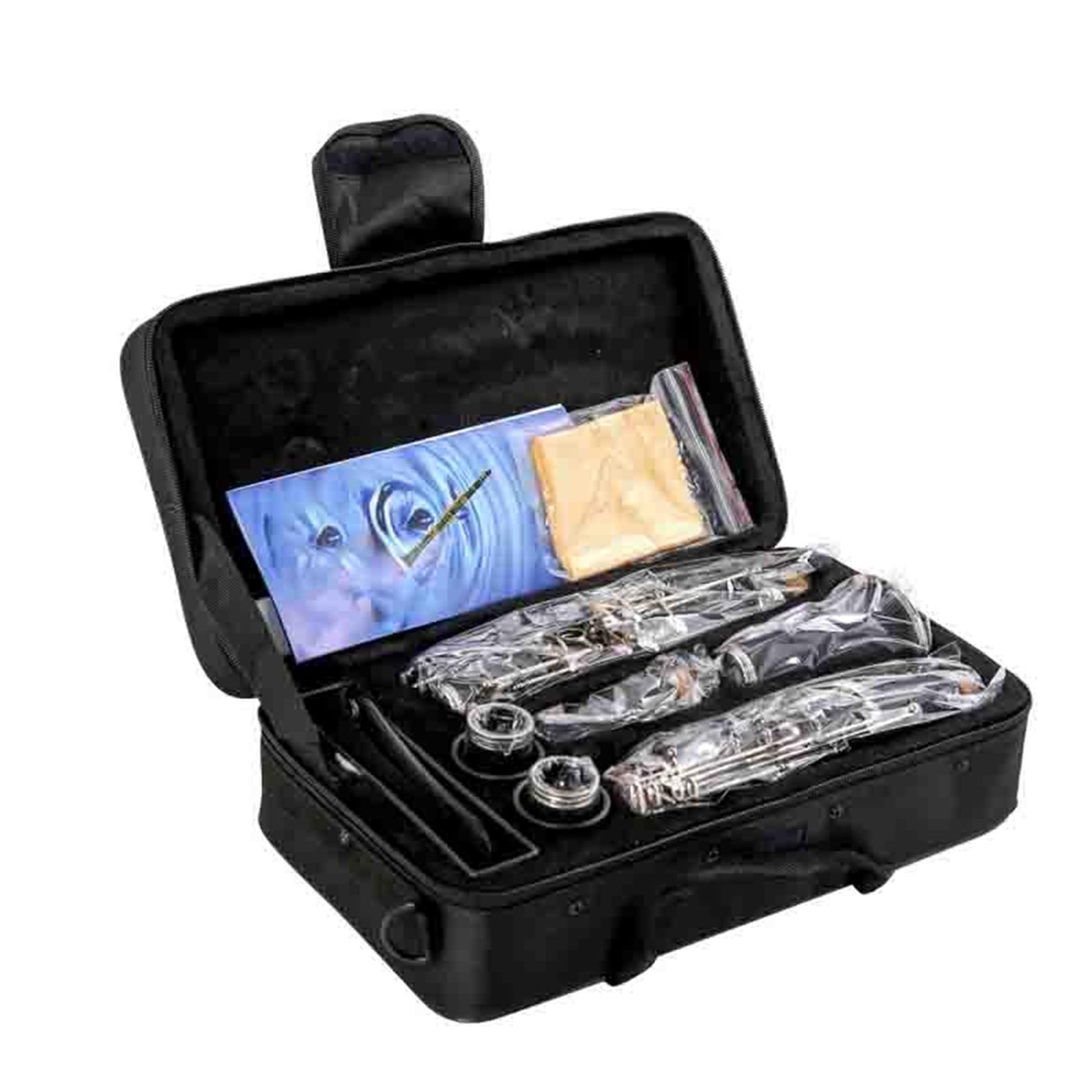 Instrumento Musical Clarinete Musical Clarinete En Si Bemol De 17 Teclas Instrumento De Viento Madera Profesional