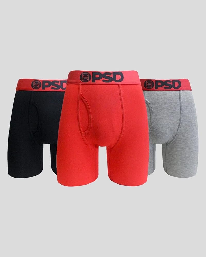 下着・アンダーウェア PSD Shark Boxers PSD Men's Wf Naval Shark Boxer Briefs, Multi, M at Amazon