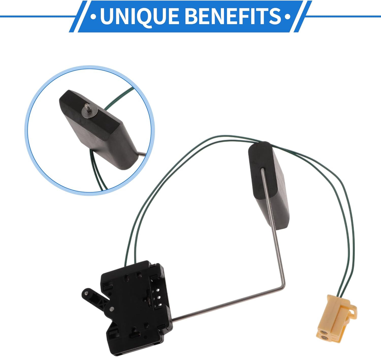 Fuel Tank Sending Unit Compatible for Bmw X5 2007-2013 No.16117159162/A2C53042237 – Corrosion-Resistant Housing & Sealed Connectors
