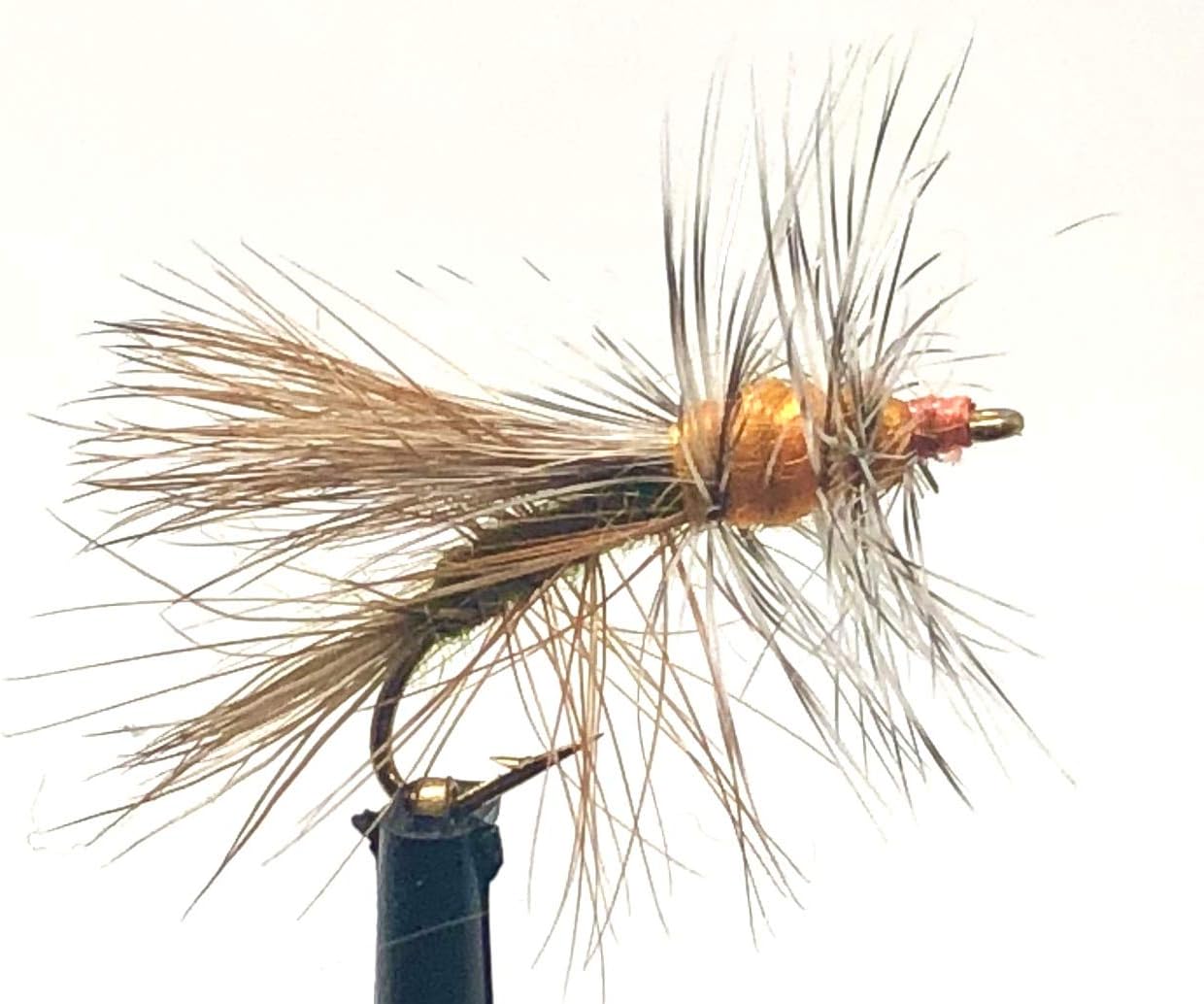 Feeder Creek Stimulator Olive Dry Fly, 16 Fly Fishing Lures for Trout, Panfish, Steelhead & More Freshwater Fish, Hand Tied, 4 Size Assortment 12,14,16,18 : Sports & Outdoors