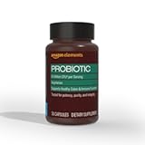 Amazon Elements One Daily Adult Probiotic Blend, Supports Healthy Colon and Immune Function, 50 Billion CFU (2 Strains), 30 Capsules, 1 Month Supply (Packaging May Vary)