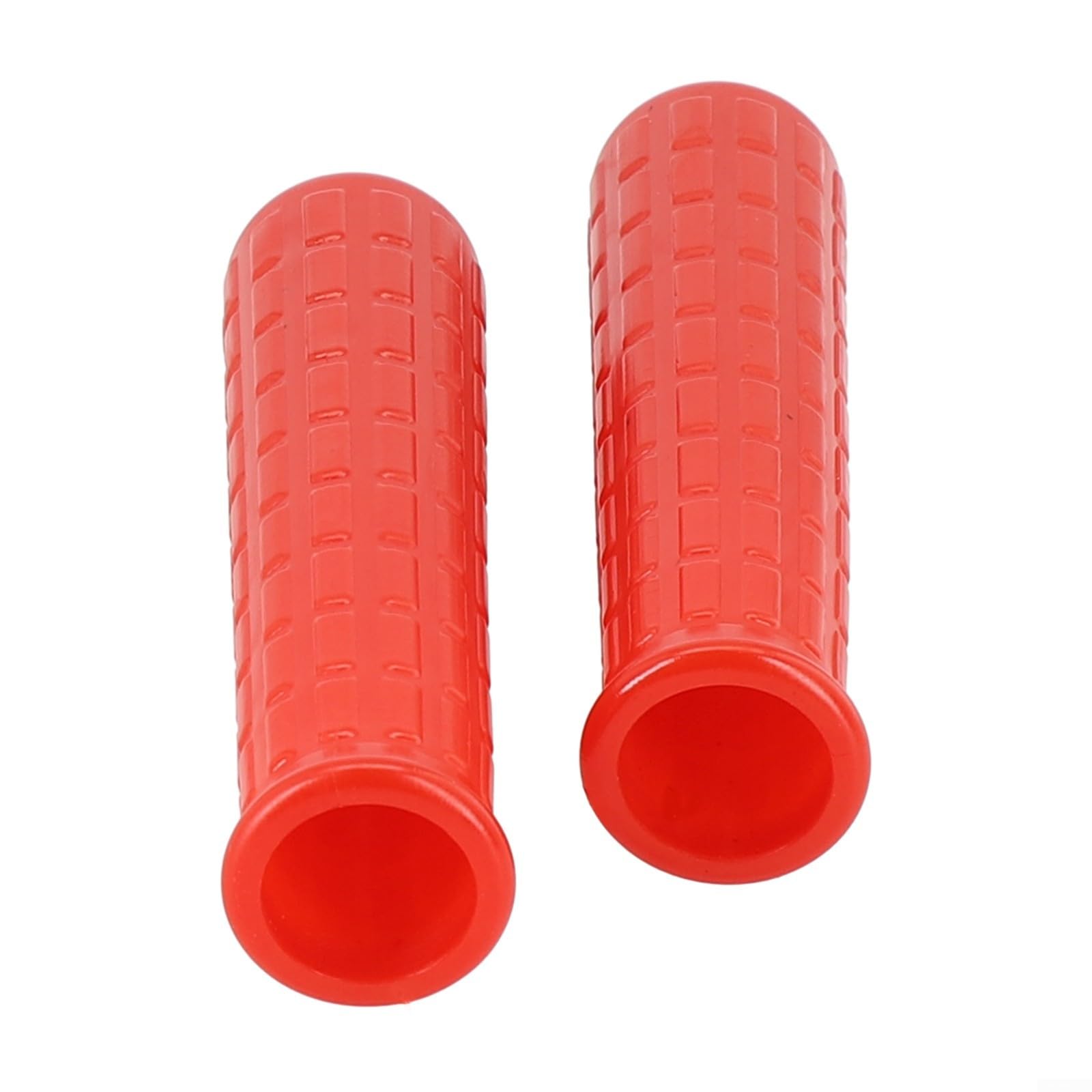 Round Tube Replacement Handles for Wheelbarrows, 2Pcs Rubber Handles with Non Slip Design and Easy Installation (114 x 20mm)