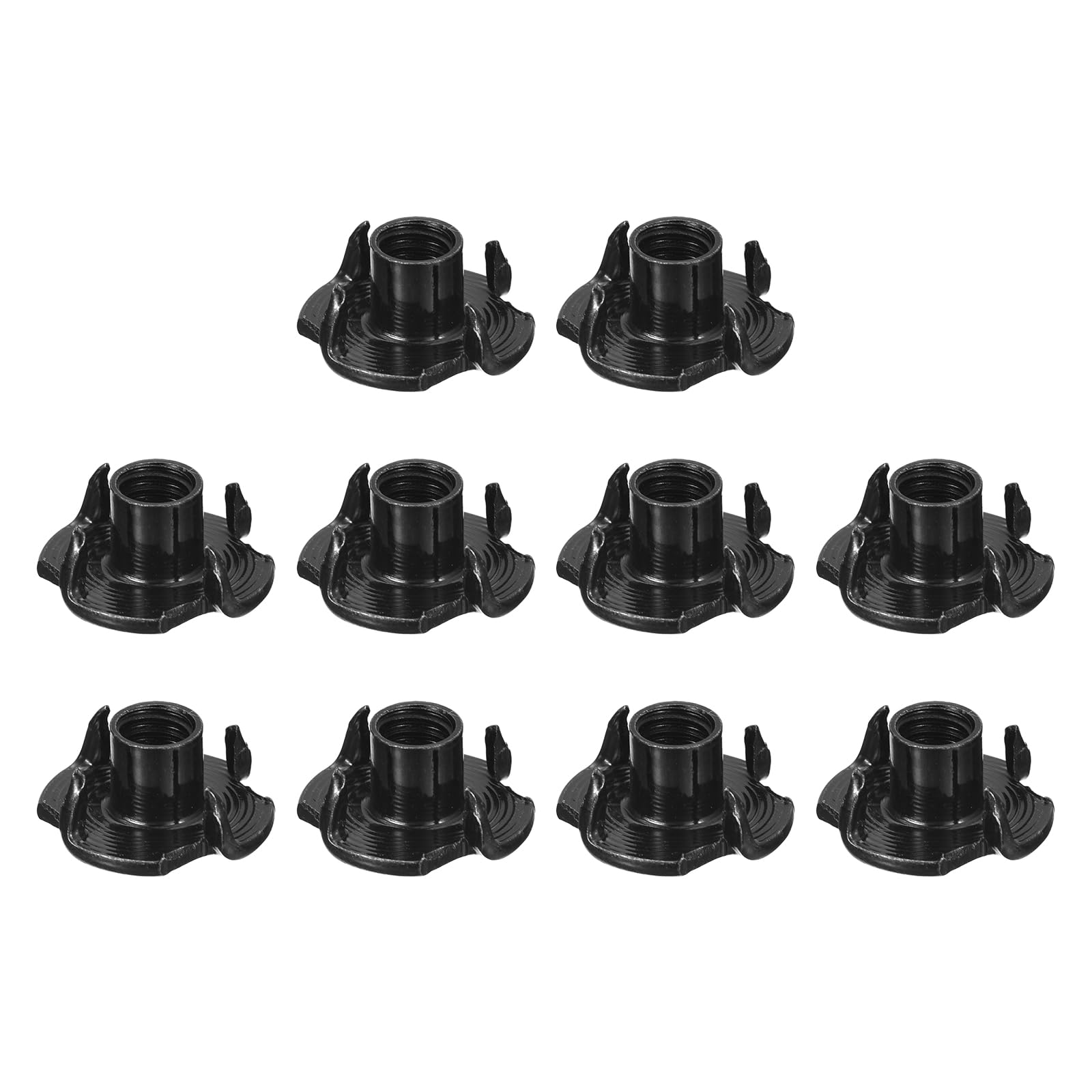 Zinc-Plated T-Nuts - 20 Pack for Woodworking & Climbing -9 Zinc-Plated T-Nuts - 20 Pack for Woodworking & Climbing -9