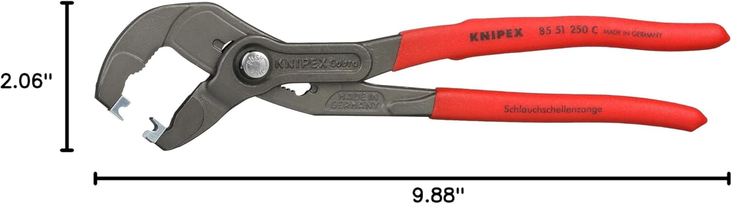 KNIPEX Tools Hose Clamp Pliers for Click Clamps
