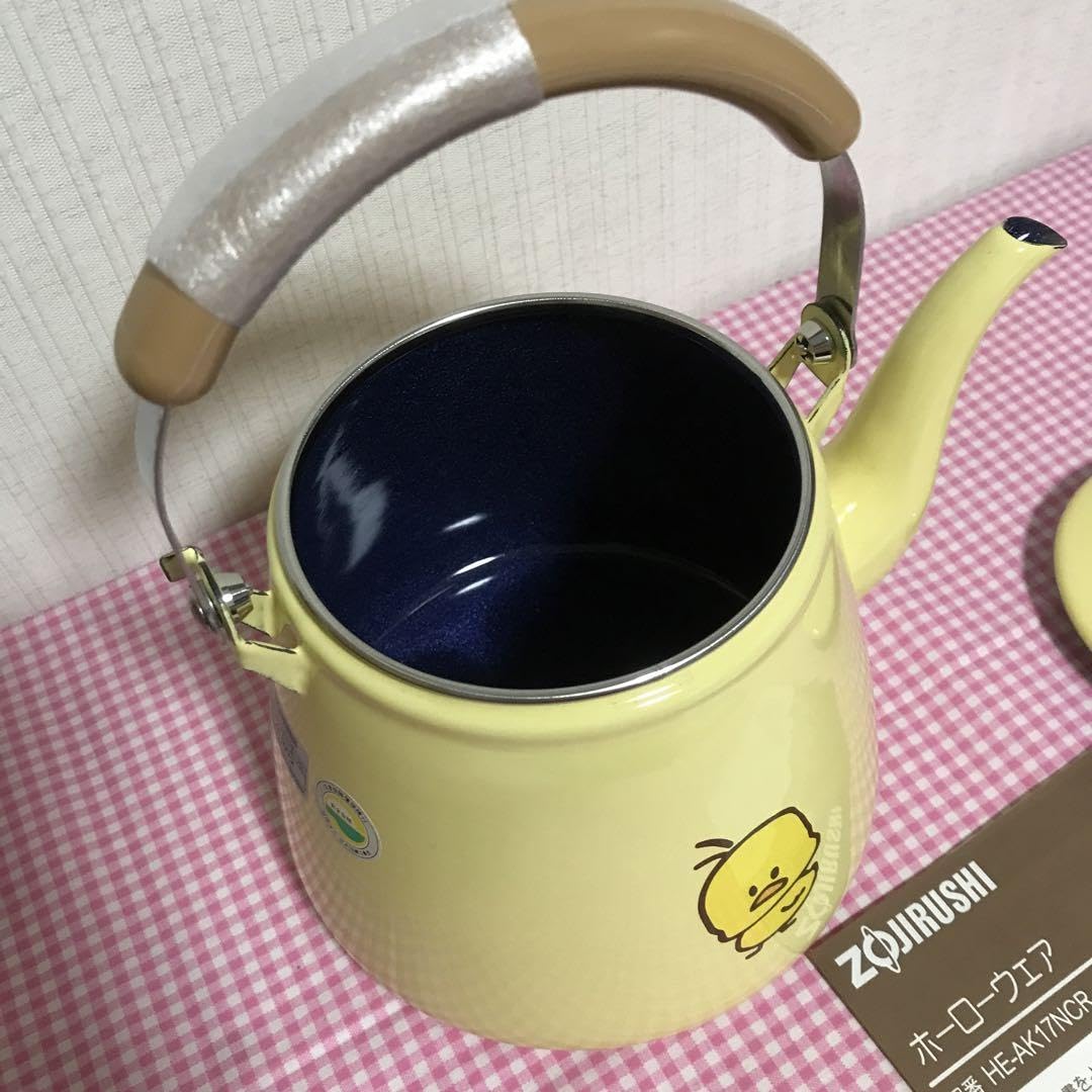 Amazon.co.jp: 日清 ひよこちゃん ホーローケトル レア商品 : ホーム