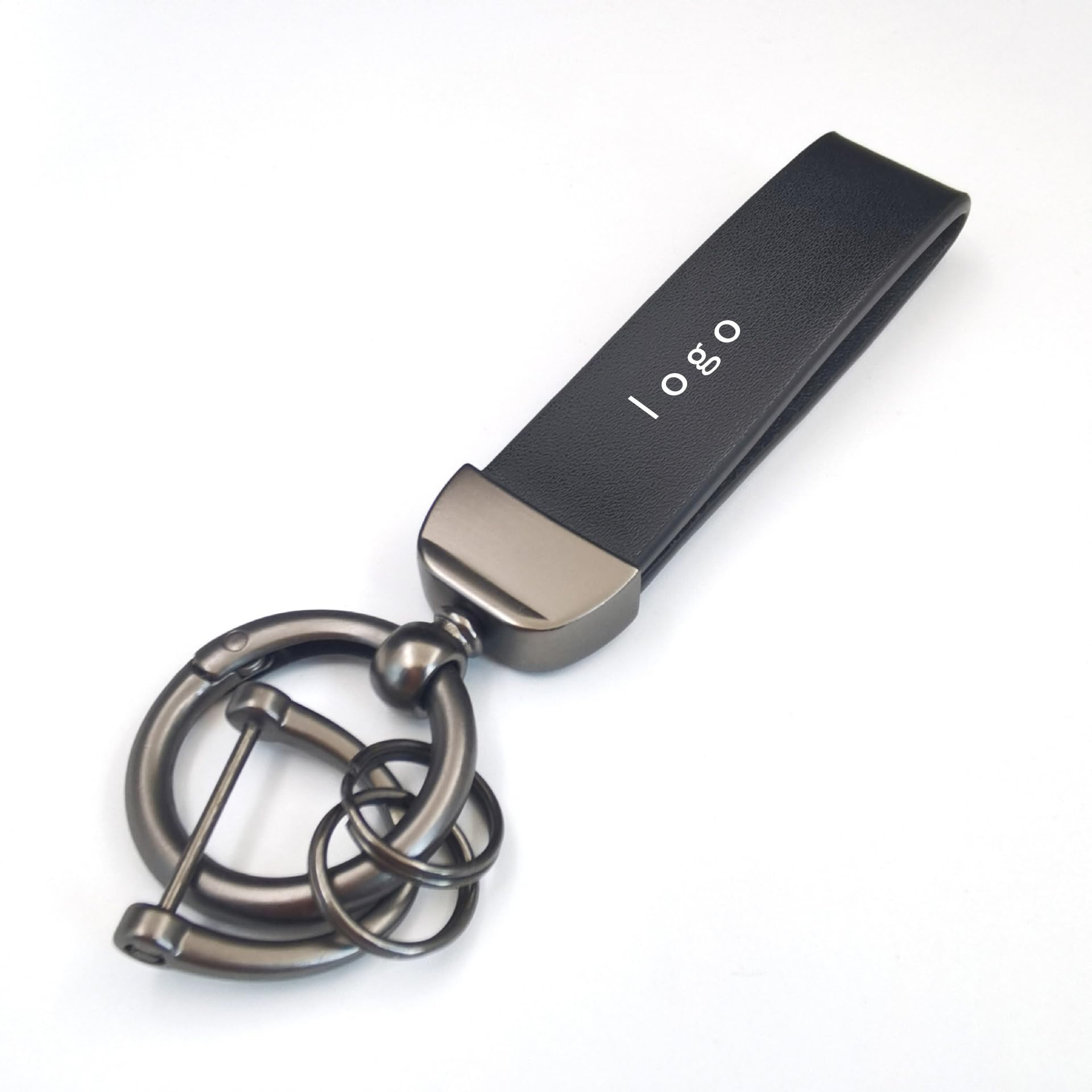 YIXINMAOYI Car Key Keyring for BMW Serie 3 Series 3er Touring E91 Wagon Estate 2005-2012, Key Fob Holder Metal Car Keychain Wristlet Keychain Business Gift Birthday,A
