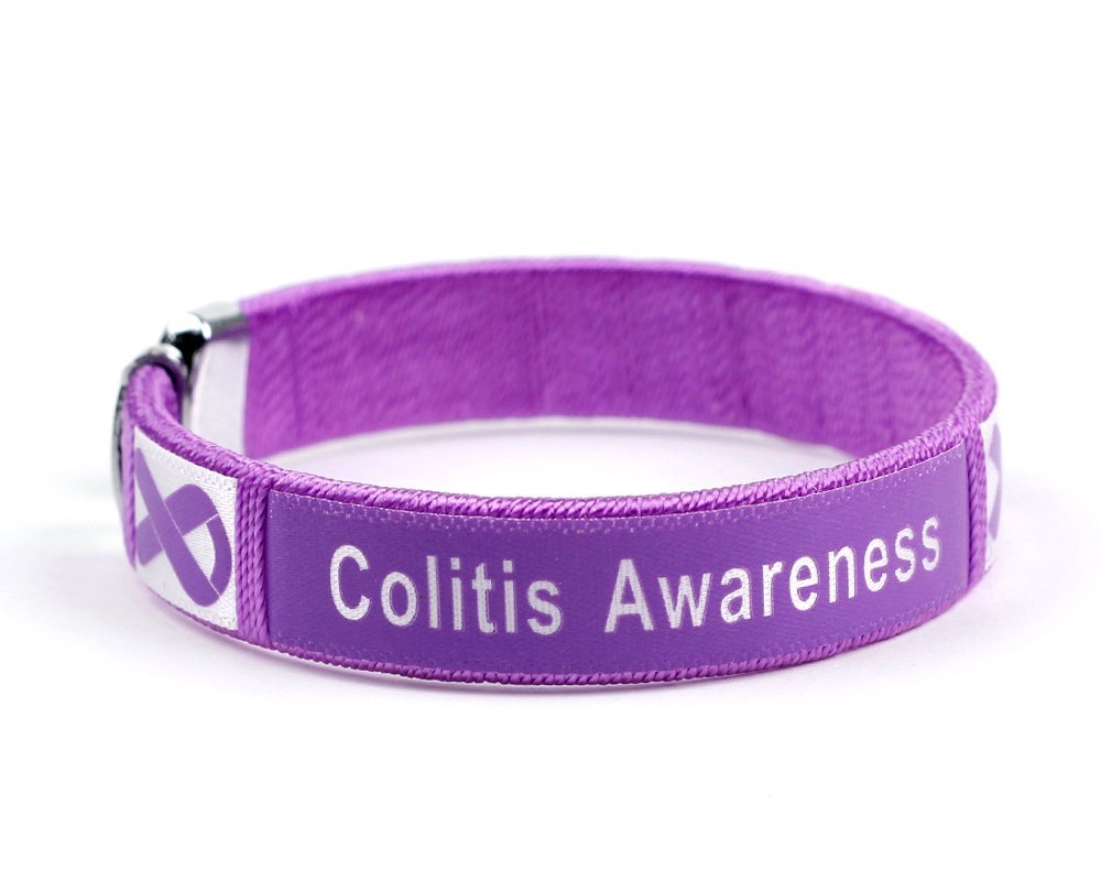 Fundraising For A Cause Colitis Awareness Bangle Bracelet