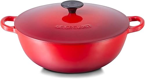 Le Creuset La Marmite - Cacerola (hierro fundido, 12.6in), color rojo
