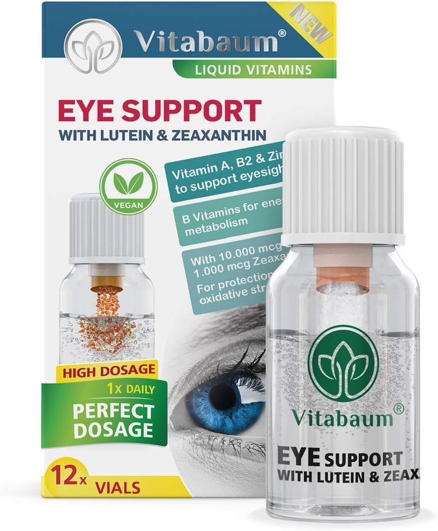 Vitabaum Eye Support Vitamin Vials 120 ml