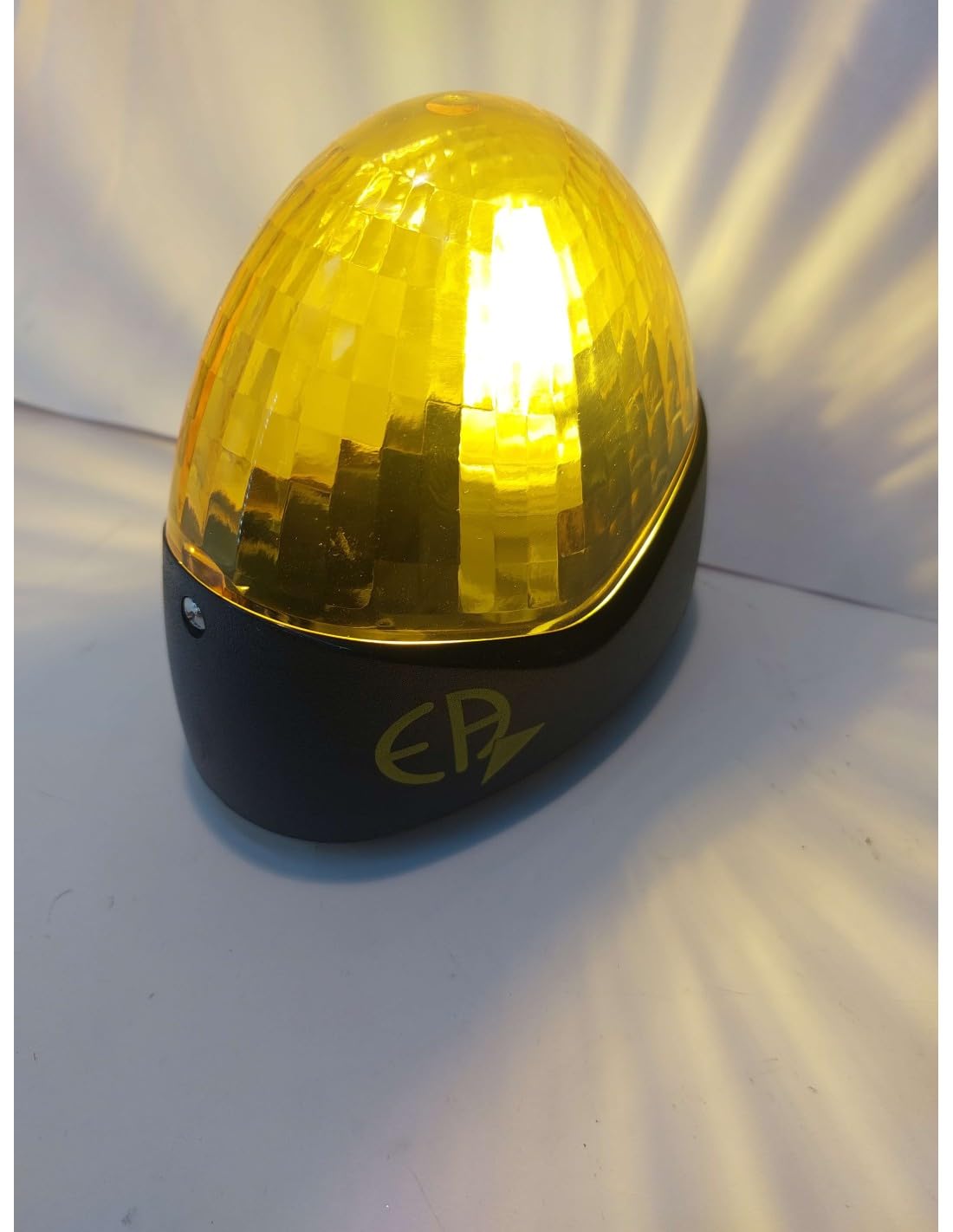 FCEA - Luce di segnalazione lampeggiante, arancione 230 V, segnalatore luminoso portale