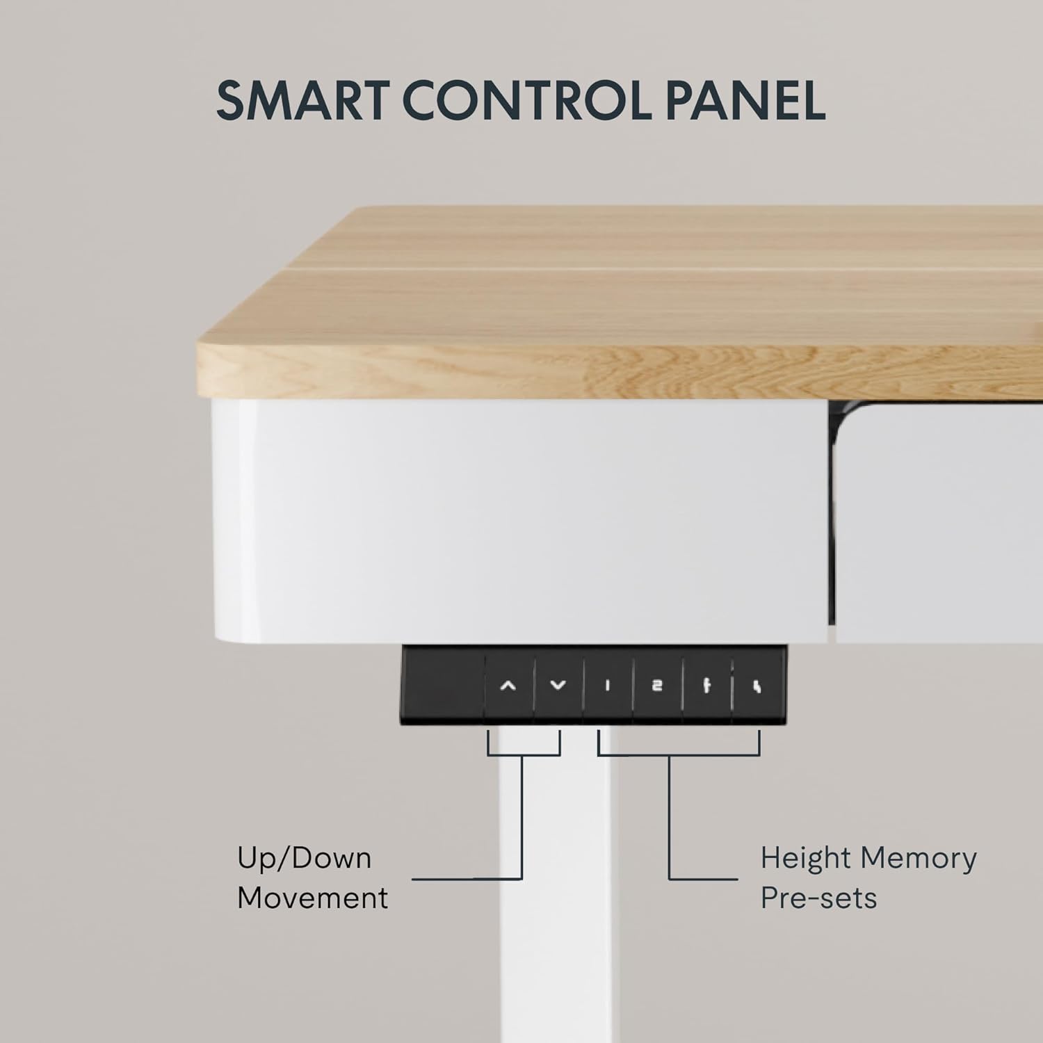 FLEXISPOT 55 x 24 Inch with Double Drawers Q5 Standing Desk, Electric Adjustable Height Stand Up Desk with 4 Preset Heights Whole Piece Wooden Desktop for Home, Office, Workstation, Maple FLEXISPOT 55 x 24 Inch with Double Drawers Q5 Standing Desk, Electric Adjustable Height Stand Up Desk with 4 Preset Heights Whole Piece Wooden Desktop for Home, Office, Workstation, Maple
