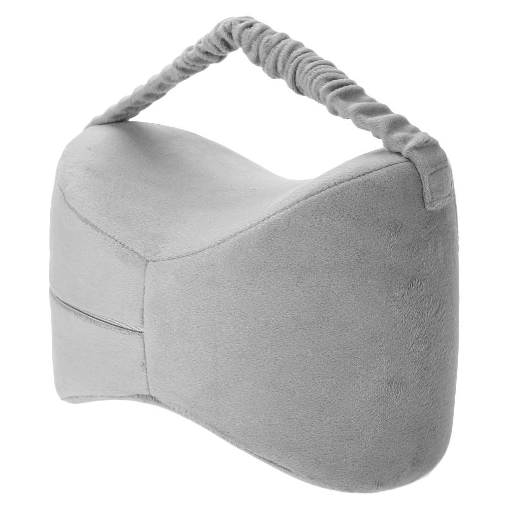 Knee Pillow for Side Sleepers Ergonomically Designed for Back Pain, Sciatic Nerve Pain
