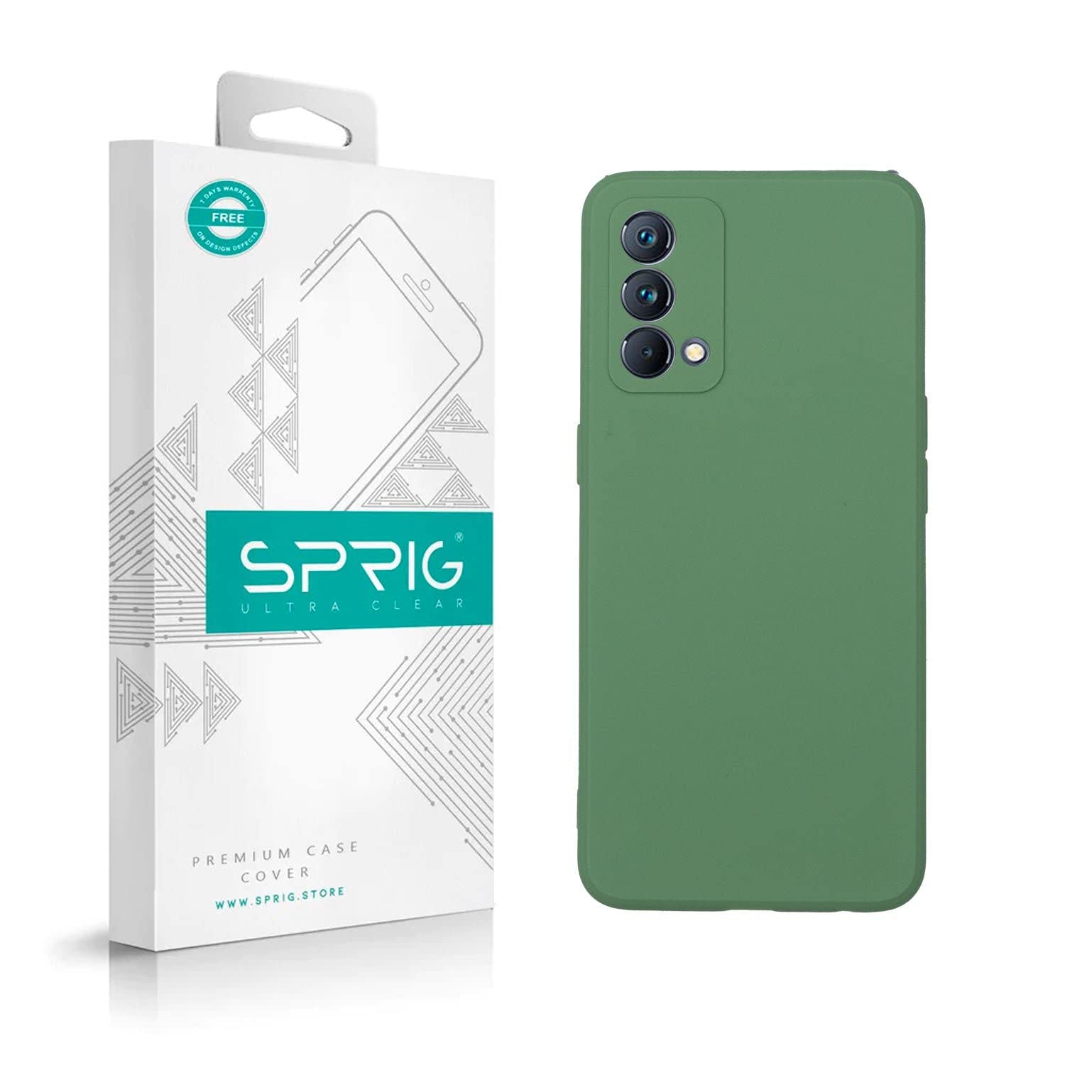 SPRIG Compatible with Realme GT Master Edition 5G Phone TPU Basic Premium Back Cover Drop Tested Shock Proof Mobile Case for Men, Women, Boys and Girls with Camera Protection (Mint Green) (B0BRJ5QZM6) Amazon Price History, Amazon Price Tracker