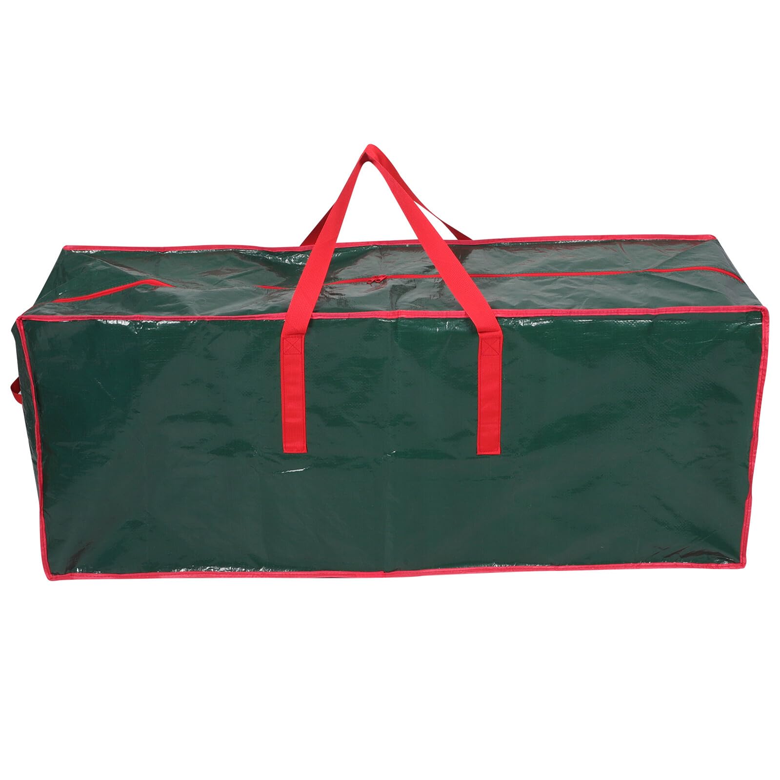 DOITOOL Aufbewahrungstasche für Weihnachtsbäume Große Pe-gewebebox mit Reißverschluss und Staubdicht zum Aufbewahren von Künstlichen Bäumen Girlanden und Geschenkpapier