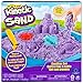 Produktbild Kinetic Sand Sandbox Set - mit 454g magischem kinetischem Sand aus Schweden in Lila, 3 Förmchen und Schaufel für kreatives Indoor-Sandspiel, ab 3 Jahren