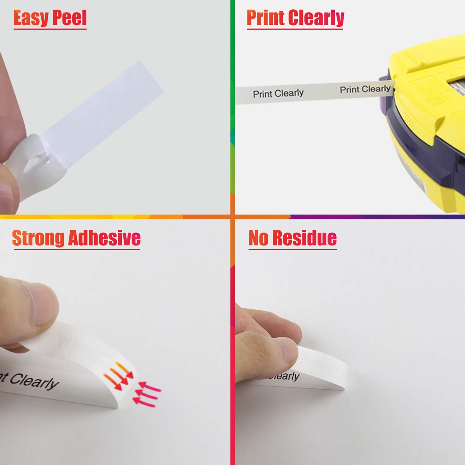 Nastro Etichetta Compatibile A 6 Confezioni Per Italia - Foto 8