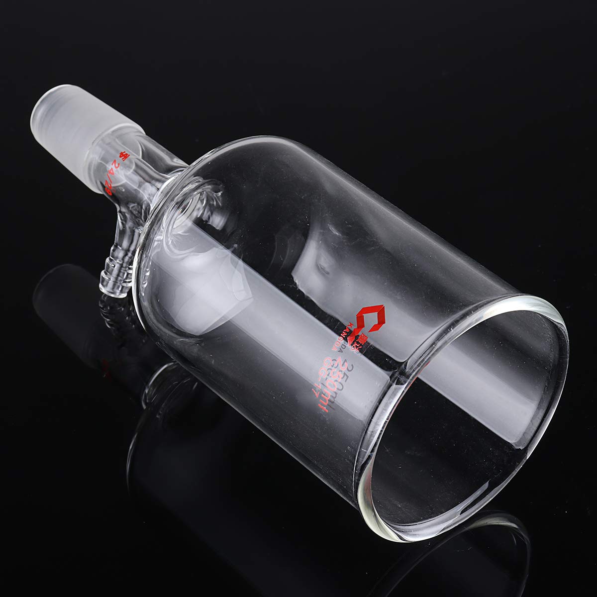 VIDOO 250Ml Borosilicate Filtro Vetro Buchner Imbuto 24/29 Inner Joint Serrated Laboratory Glassware