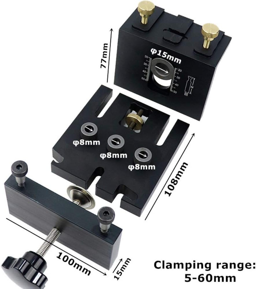 Lоwеѕt Prісе A-XINTONG 3-in-1 Woodworking Drilling Locator Self Centering Dowel Drill Guide Kit,3-Hole Woodworking Doweling Jig Positioner Locator,6/8/10mm Pin Fixture Wood Hole Drill Bit Set Woodworking Tools Prоmо 40% оƒƒ A-XINTONG 3-in-1 Woodworking Drilling Locator Self Centering Dowel Drill Guide Kit,3-Hole Woodworking Doweling Jig Positioner Locator,6/8/10mm Pin Fixture Wood Hole Drill Bit Set Woodworking Tools