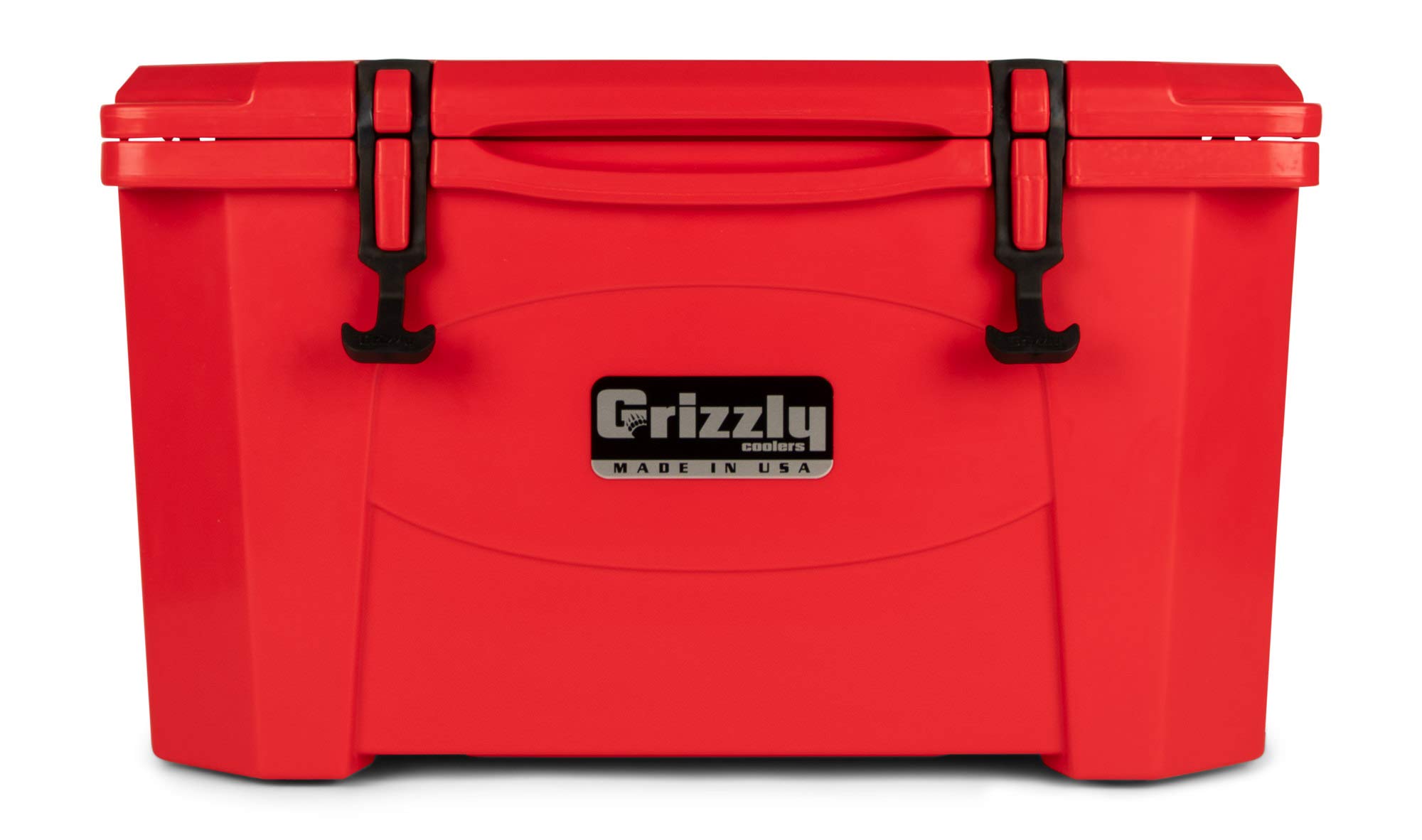 Grizzly 40 Cooler | 40 qt Ice Chest Durable Rotomolded Insulated | Made in USA | Warranty for Life | for Beach Boat Camping Fishing Hunting | G40