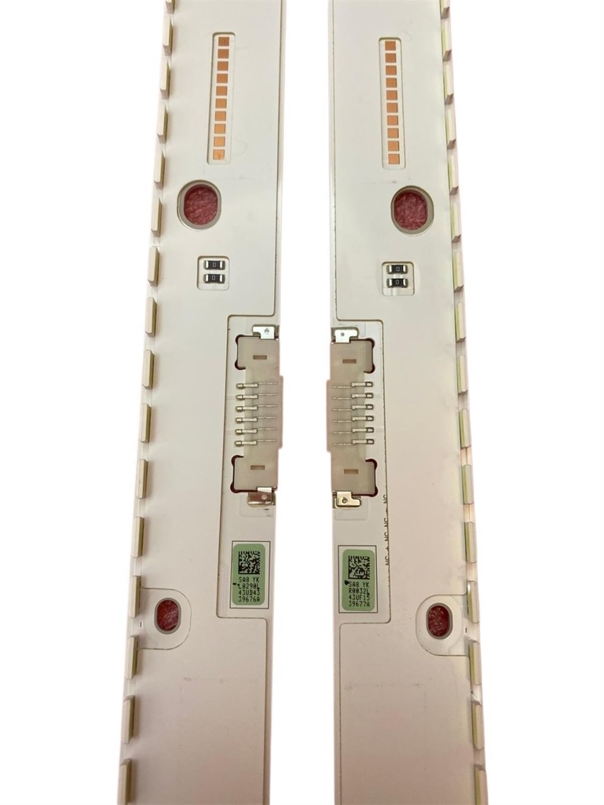 Striscia di retroilluminazione a LED 2 Pezzi Compatibile for TV UE43KU6509 UE43KU6655 UE43KU6659 UE43KU6400 UN43KU7500 43KU6510U BN96-39676A 39677A 39678A(2 Kit for 2 TV)