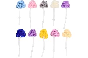 POPETPOP Set of 10 Fashionable Chicken Hats for Hens